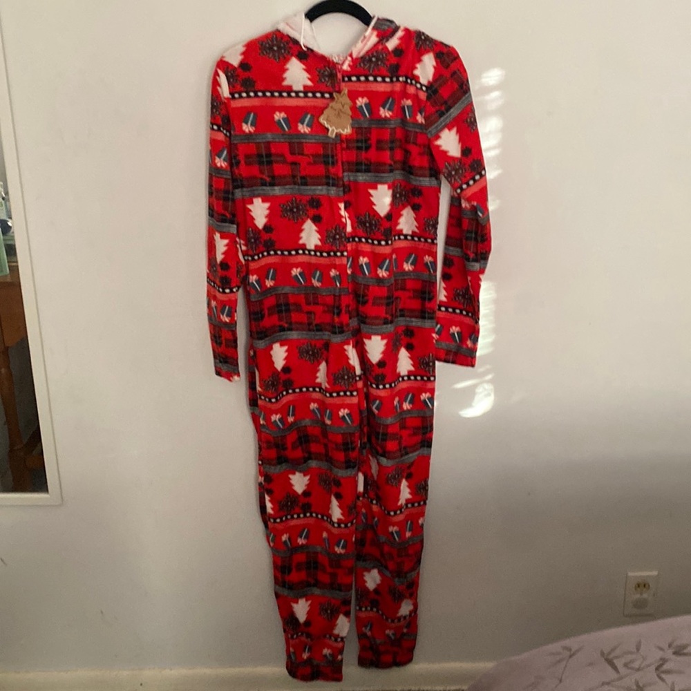 Adorable fleece Onesie size L